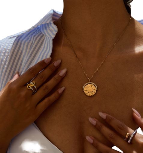 Collar versátil Sol y Luna