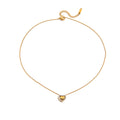 Collar romántico con colgante de corazón