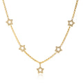 Collar con estrellas