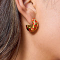 Aros con detalle de corazón